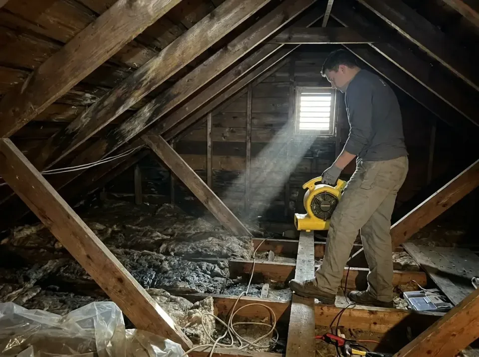 attic-water-damage-drying-proc-007 — frequently asked questions, Emergency Water Extraction & 24/7 Flood Response in Hainesv…